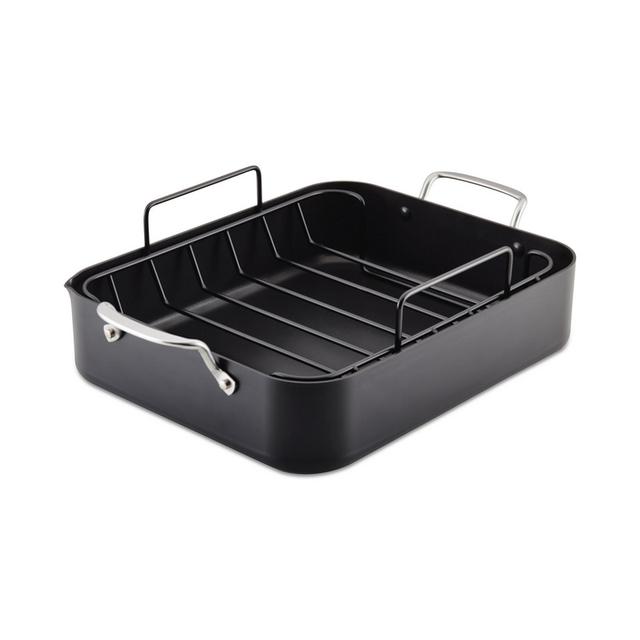 KitchenAid Hard-Anodized Roaster & Rack Set