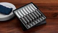 8-Pc. Table Knife Set in Gift Box in Pearl