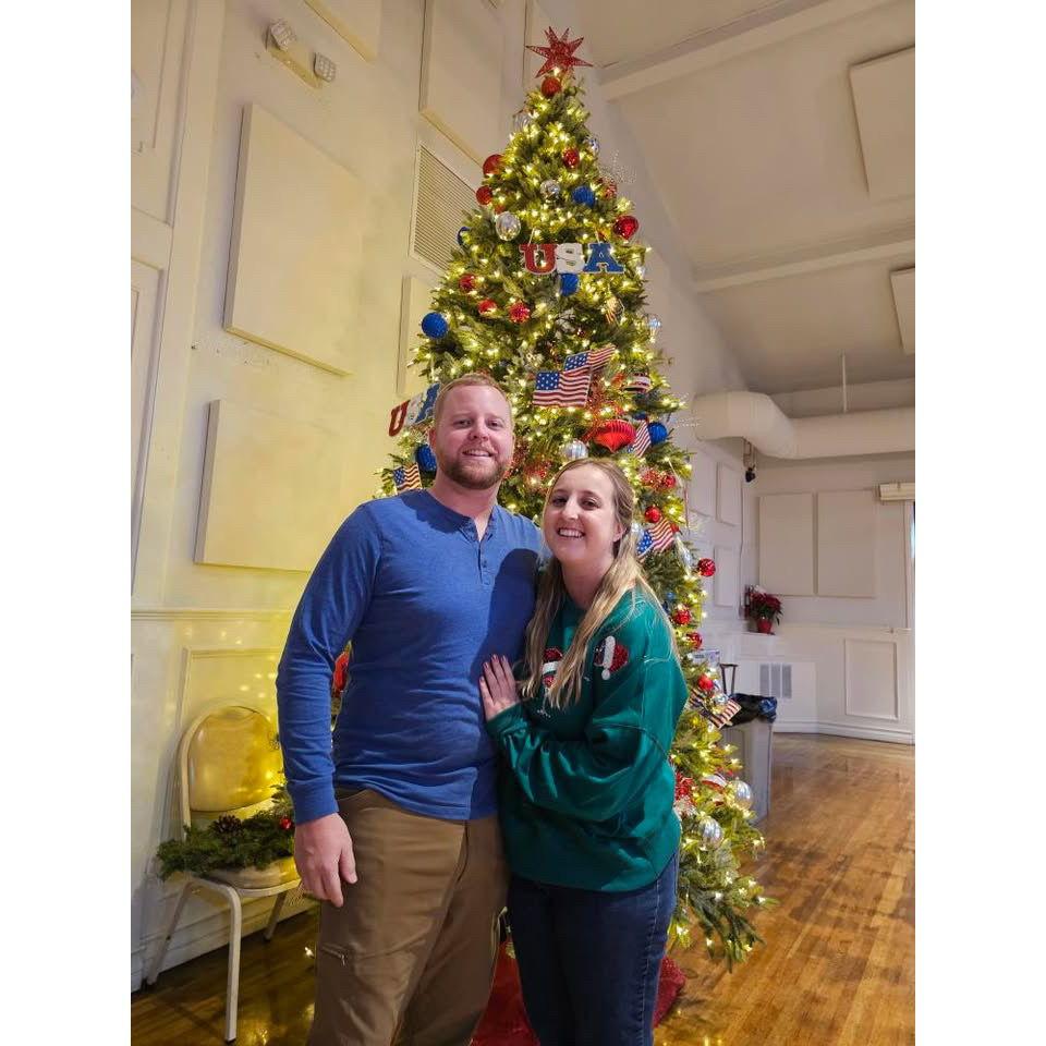 Sean's first time seeing the Newport Boat Parade for Christmas