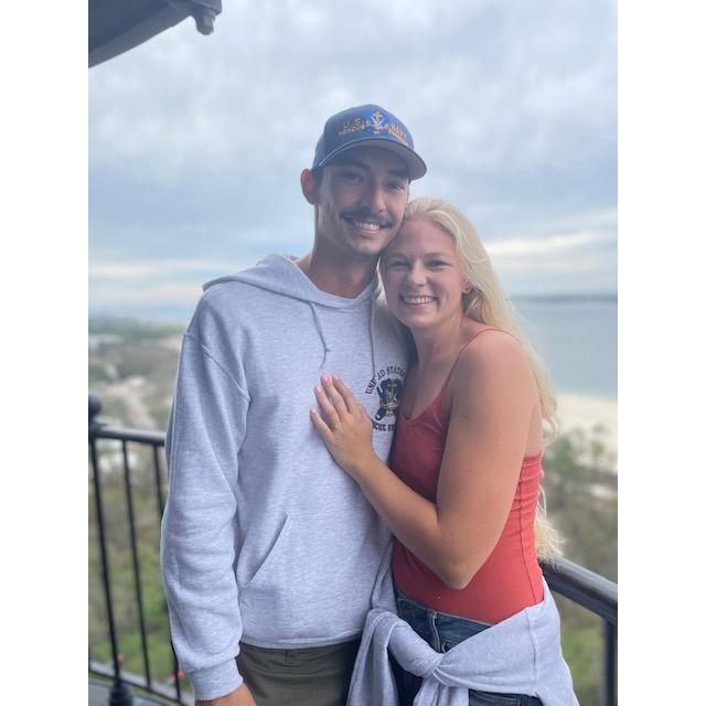 The day Christian proposed!