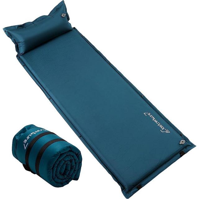 Clostnature Sleeping Pad for Camping - 1.5/2/3 inch Self Inflating Camping Pad, Inflatable Lightweight Camping Mattress Pad, Insulated Foam Sleeping Mat for Backpacking, Tent, Hammock