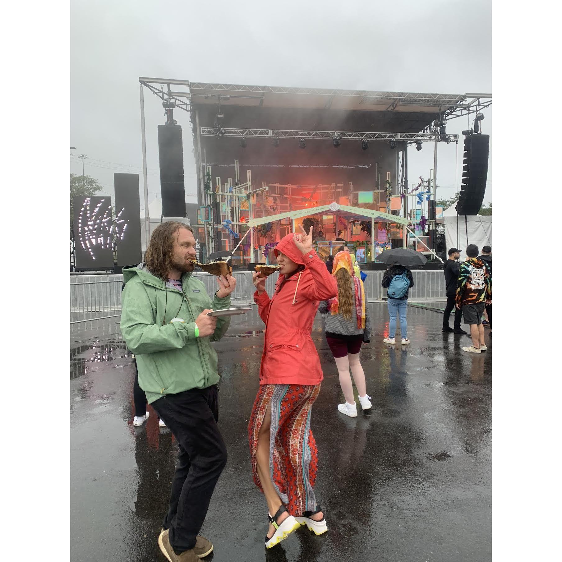 Rain or shine, when we're together we make our own fun