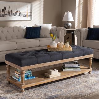 Linda Rustic Storage Bench