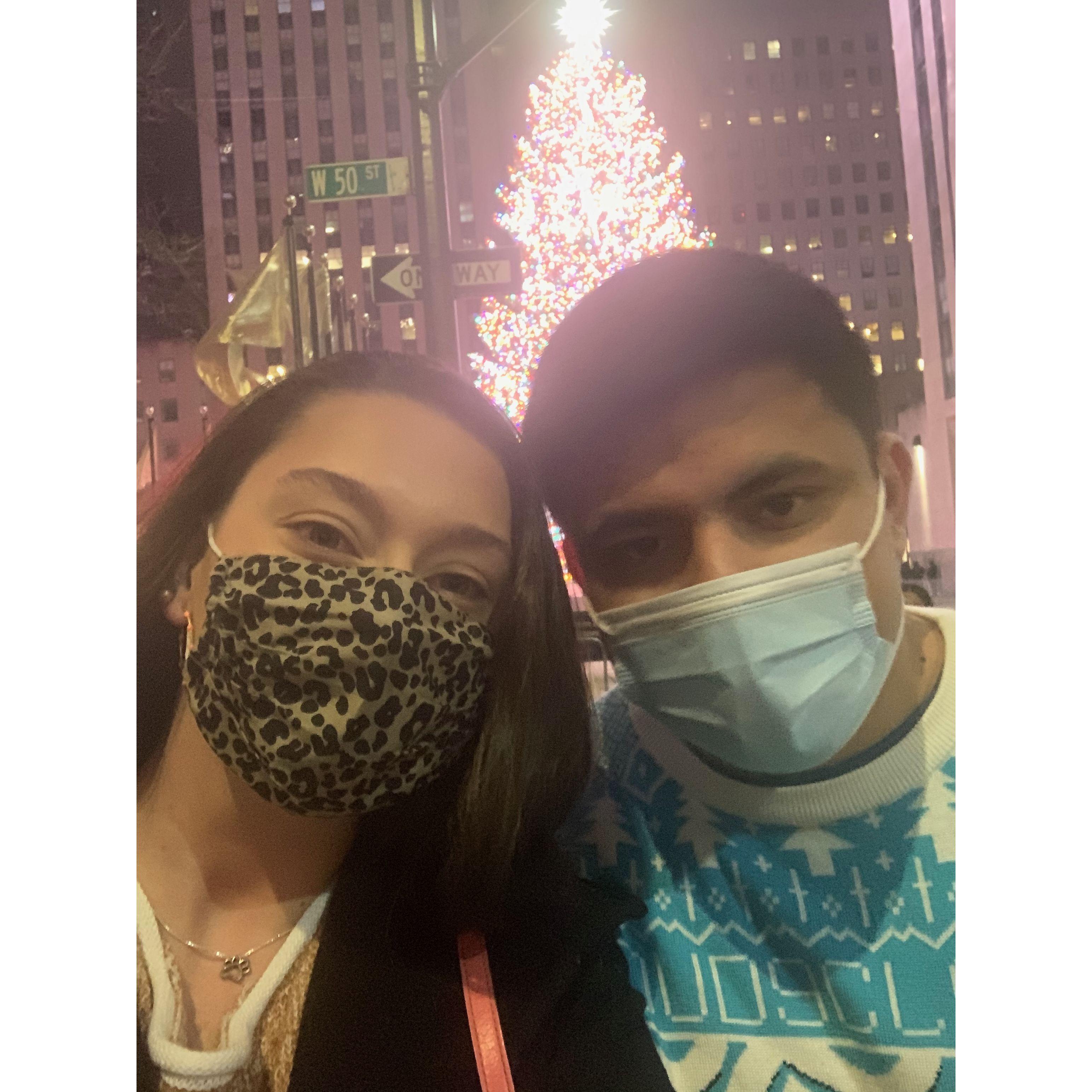 NYE 2020 turning 2021! Rene surprised me with a trip to NYC for my 22nd birthday.