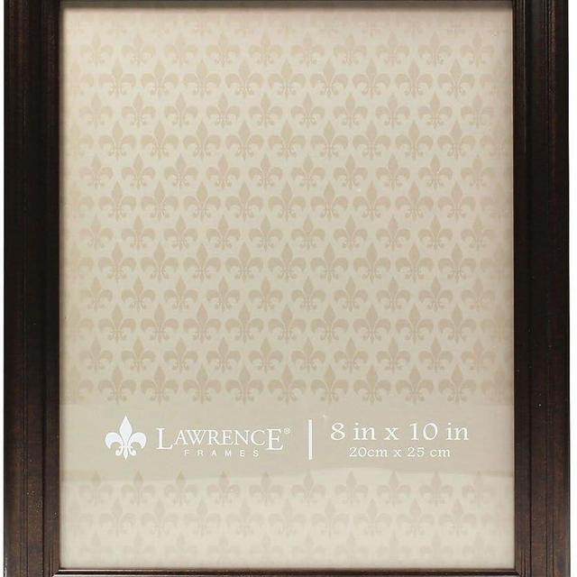 Lawrence Frames 535580 Bronze 8x10 Classic Detailed Oil Rubbed Picture Frame