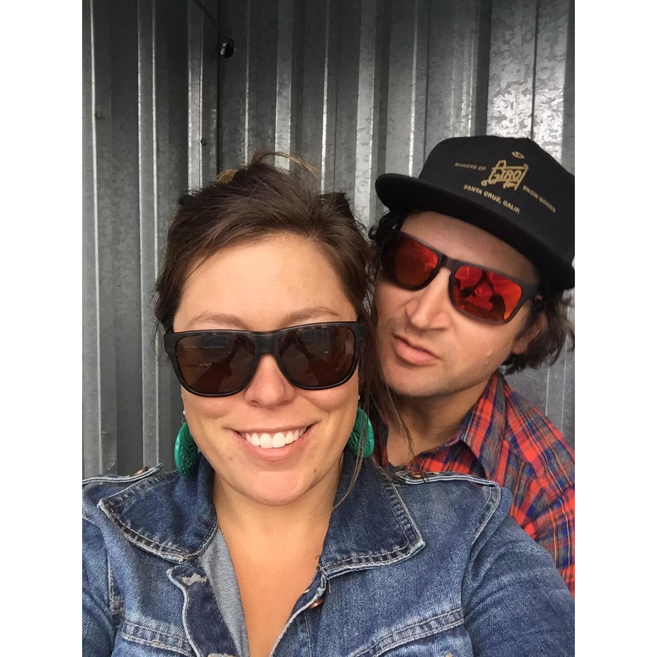 "That moment when Spencer made me clean out my storage unit—it felt great!" - Claire