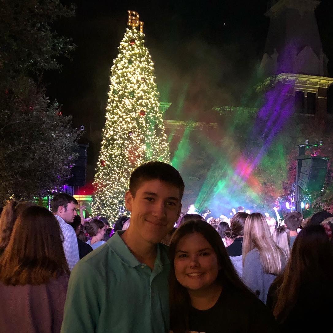 Our first Christmas on 5th tradition in Waco, Texas