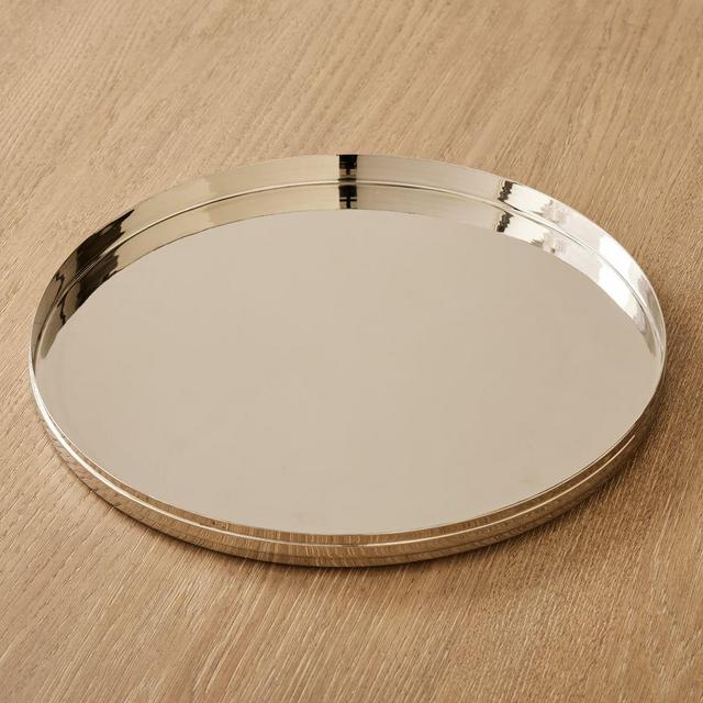 Archer Barware Collection, Tray, Polished Nickel