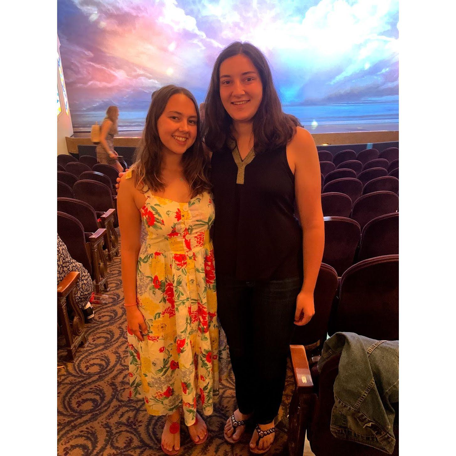The Book of Mormon during my first visit to NYC.