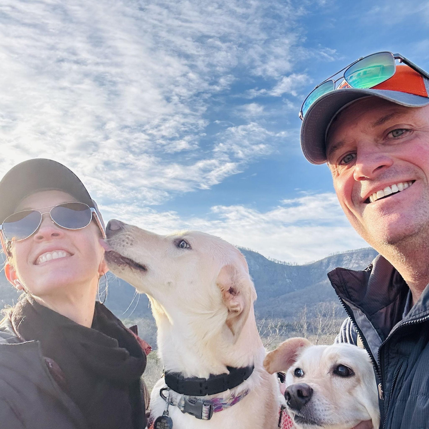 "Hikees" and "Walkees"
at Rumbling Bald.
