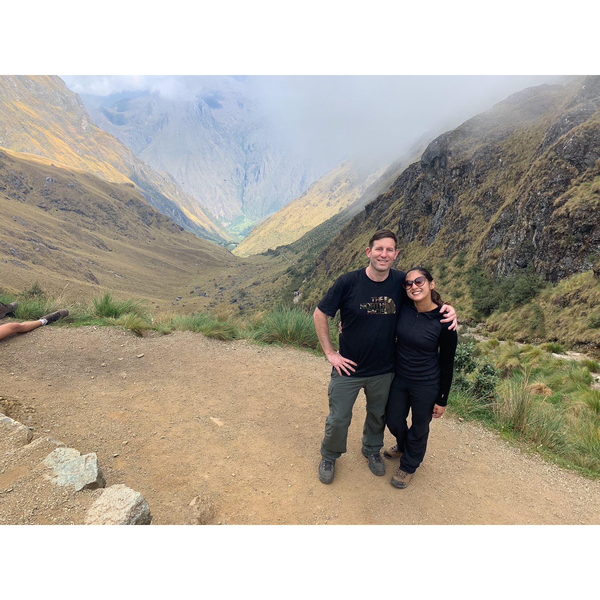 When we conquered Machu Picchu