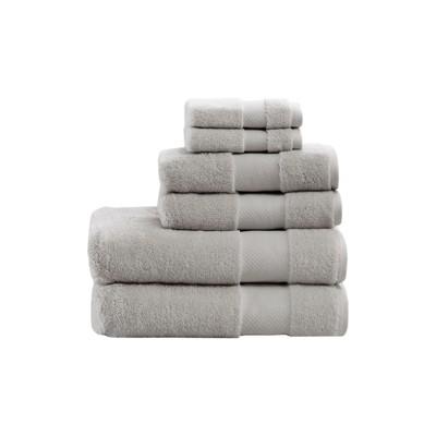 Turkish 6 Piece Bath Towel Set - Ivory