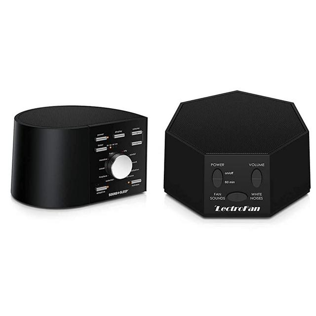 Sound+Sleep High Fidelity Sleep Sound Machine & LectroFan High Fidelity White Noise Sound Machine with 20 Unique Non-Looping Fan and White Noise Sounds and Sleep Timer
