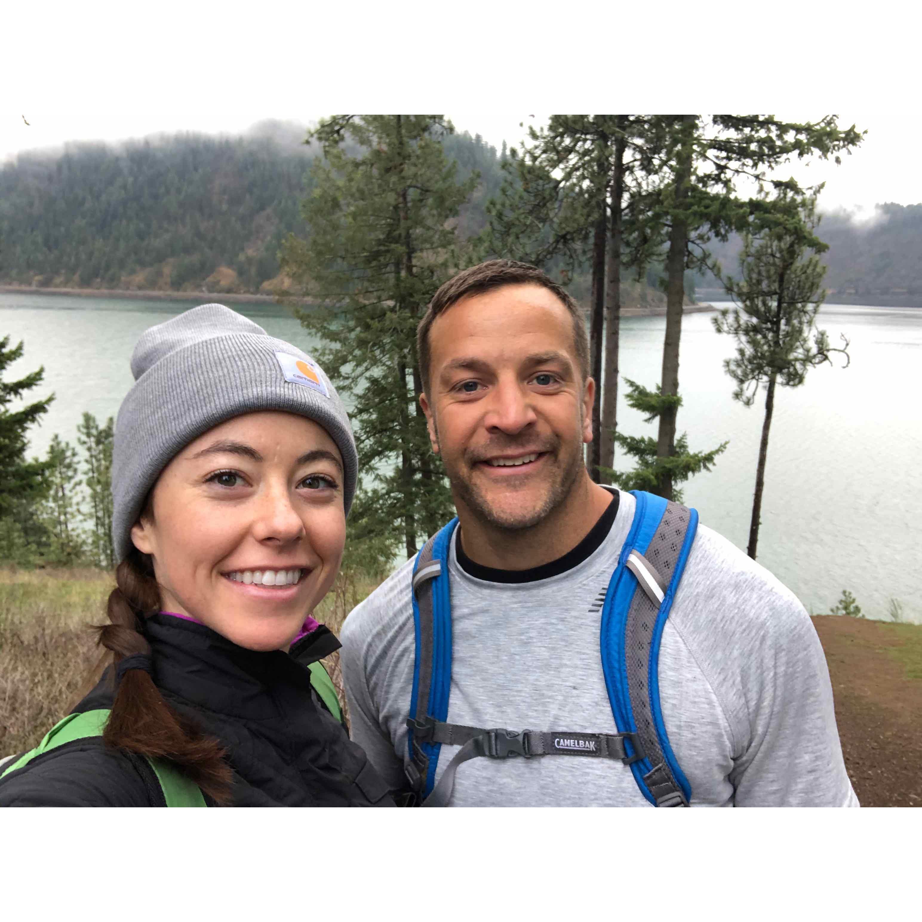 One of many runs together!