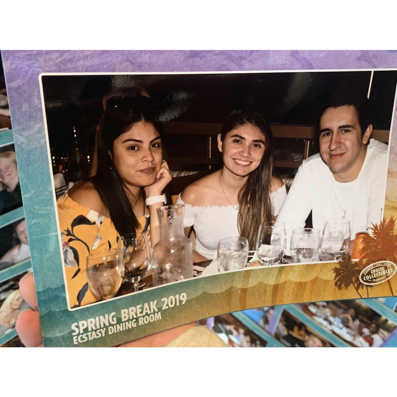 Our first adventure together wouldn't have been possible without my sister