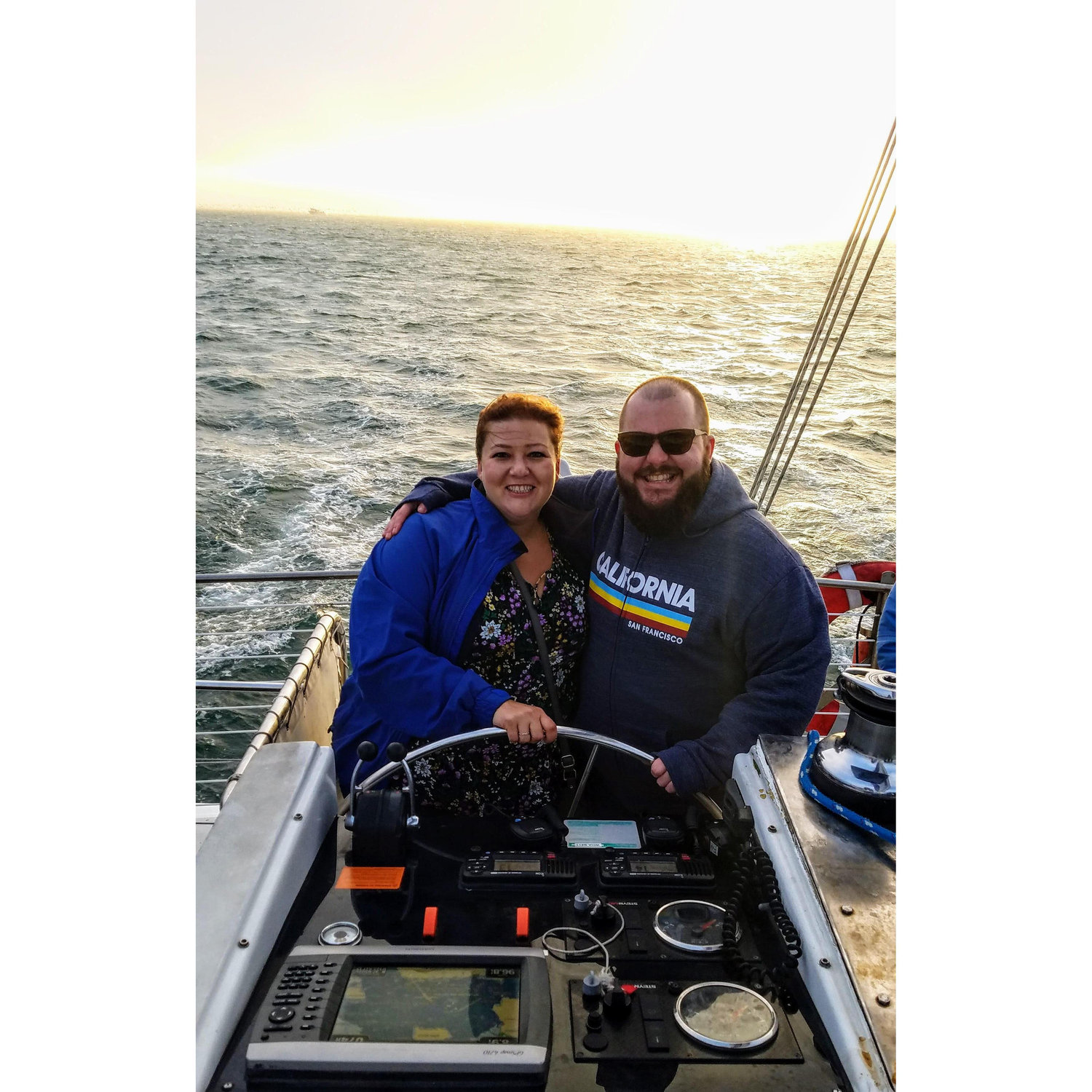 Graduation Trip to the West Coast - Sunset cruise in the San Fransisco Bay!