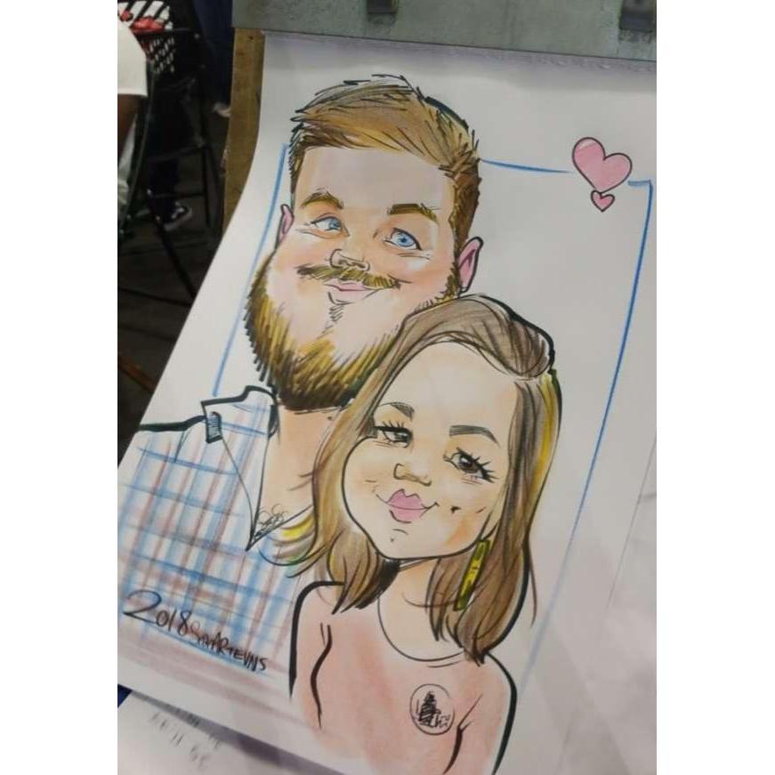 October in Middle Georgia means a trip to the Georgia National Fair ... and for me ... a Caricature!!