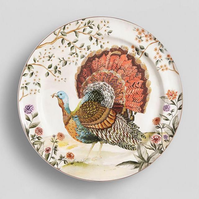 Botanical Harvest Turkey Serve Platter