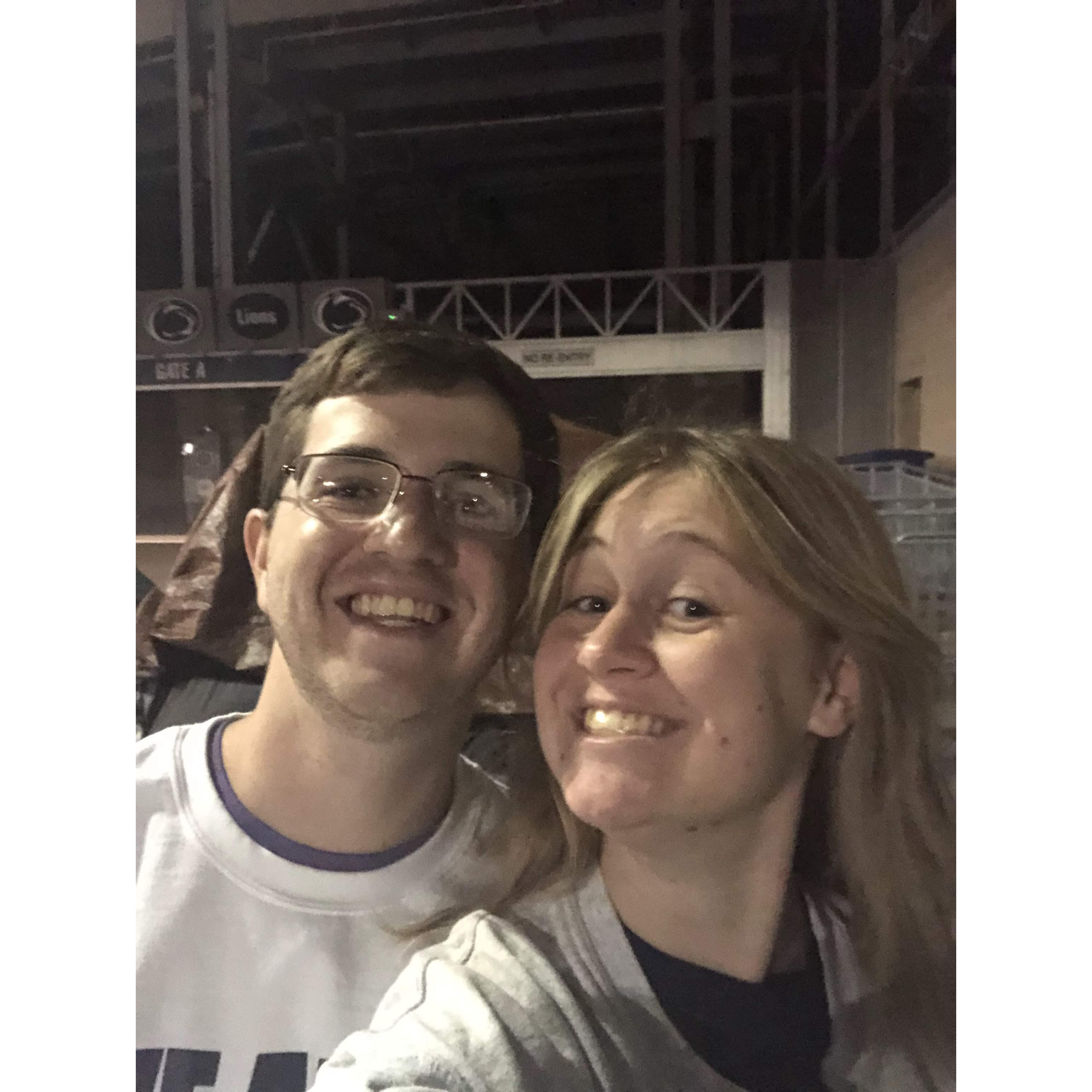 Camping at Beaver Stadium for Nittanyville!