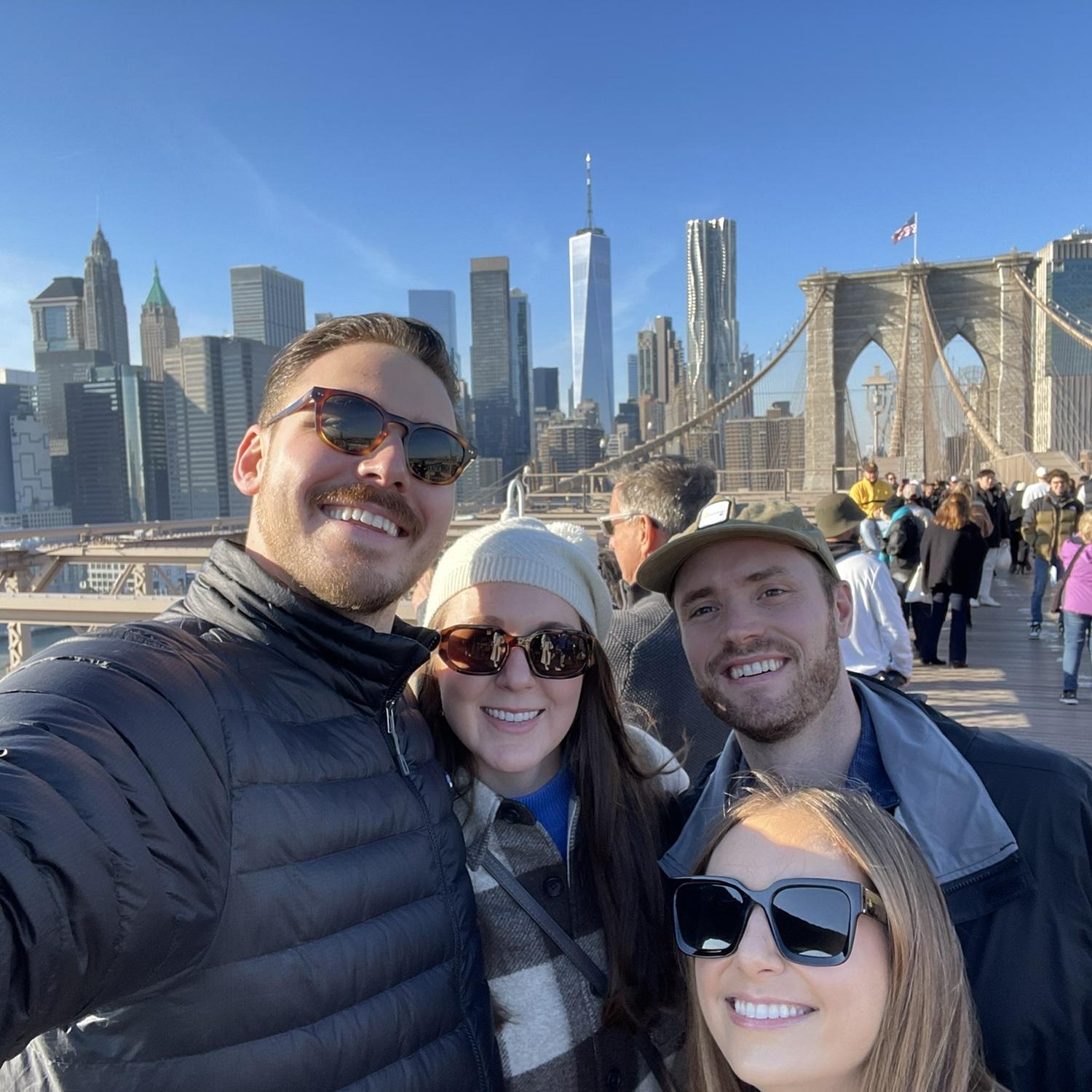 Julia & Nick's annual NYC visit, December 2023