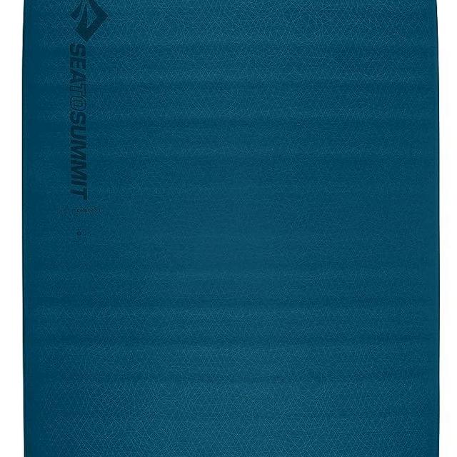 Sea to Summit Comfort Deluxe Self-Inflating Foam Double Sleeping Pad, Byron Blue