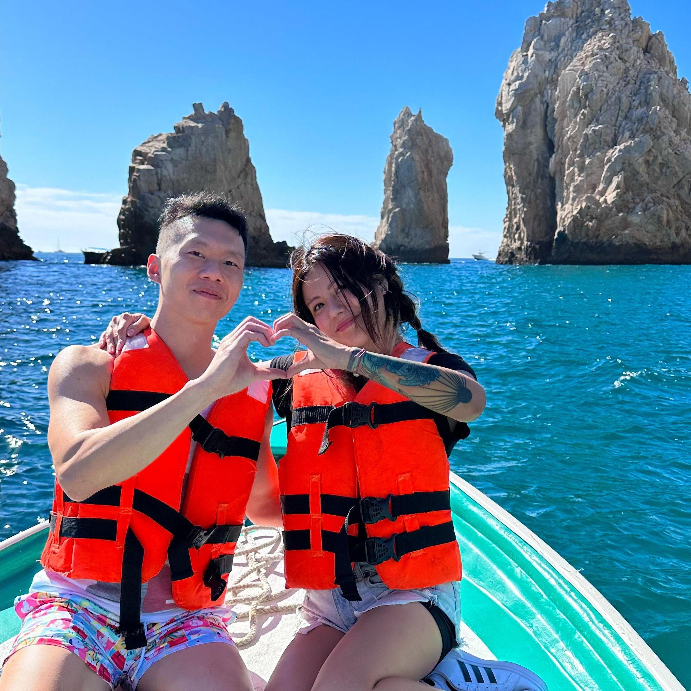 It was a adventure in Cabo.