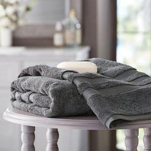 Hotel Premier Collection 100% Cotton Luxury Bath Towel (Grey)