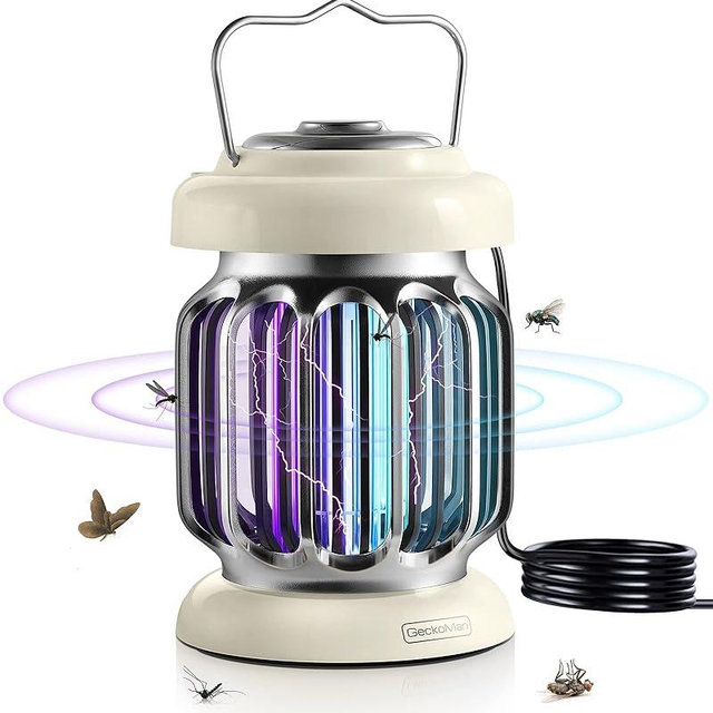 2-Pack Hybrid Spectrum, Waterproof Switch Bug Zapper Outdoor Bug Zapper Indoor Bug Zapper Mosquito Repellent Outdoor Patio Mosquito Zapper Electric Fly Zapper