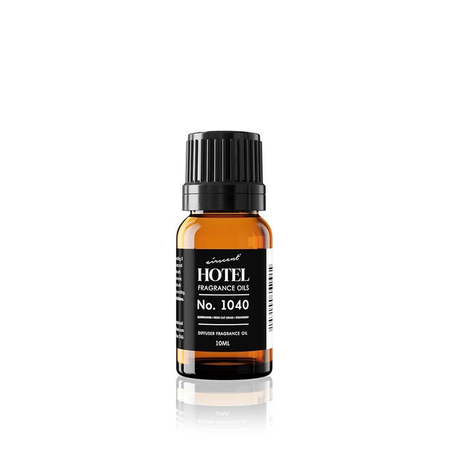 AirScent 50 Central Park Ritzy Hotel Fragrance No. 1040 - Elderflower Fresh Cut Grass Strawberry - Hotel Diffuser Oil for Ultrasonic and Waterless Diffusers and Crafting - 10 mL, 0.34 fl oz Bottle