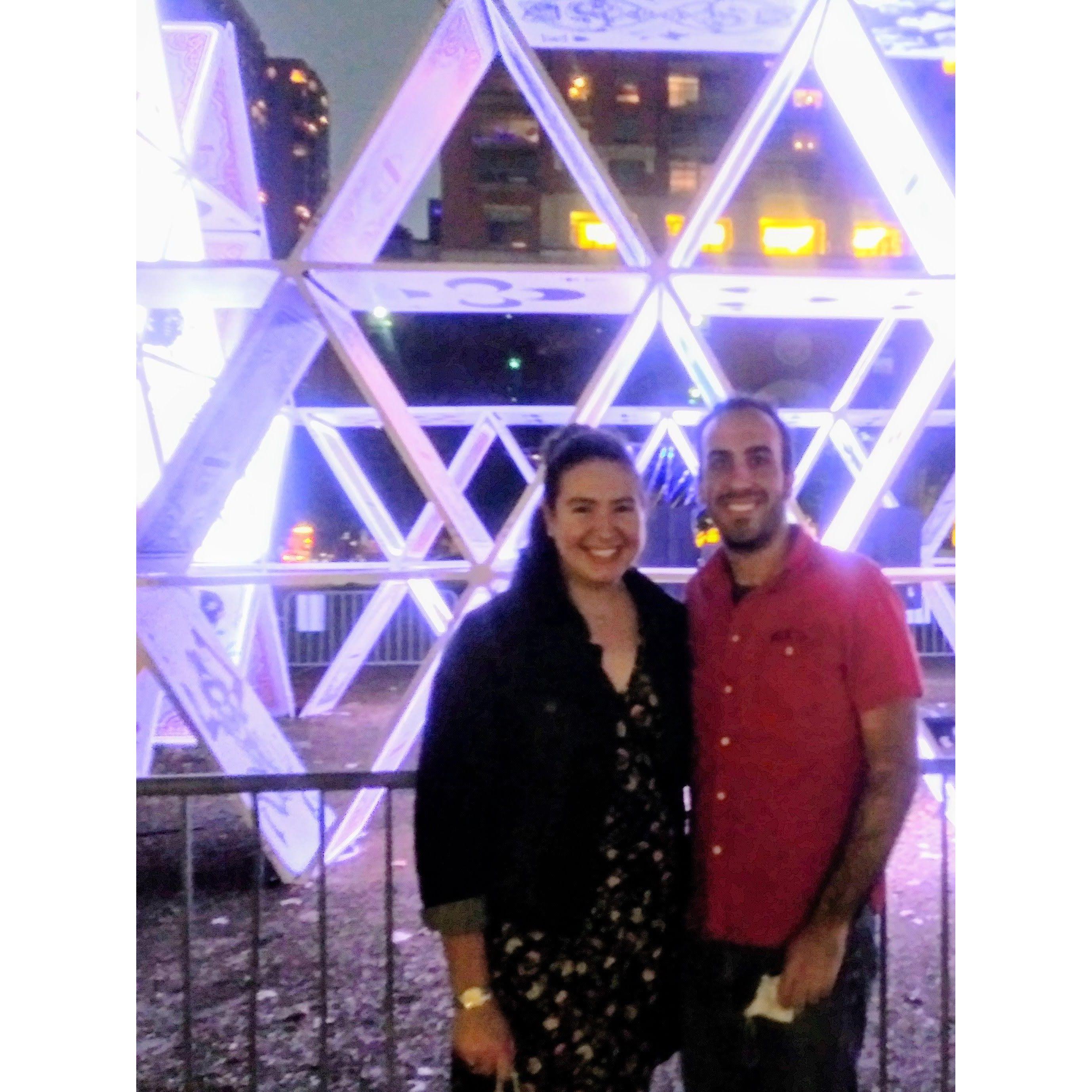 Date night at Discovery Green