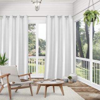 Cabana Indoor/Outdoor Curtain Panel, Set of 2