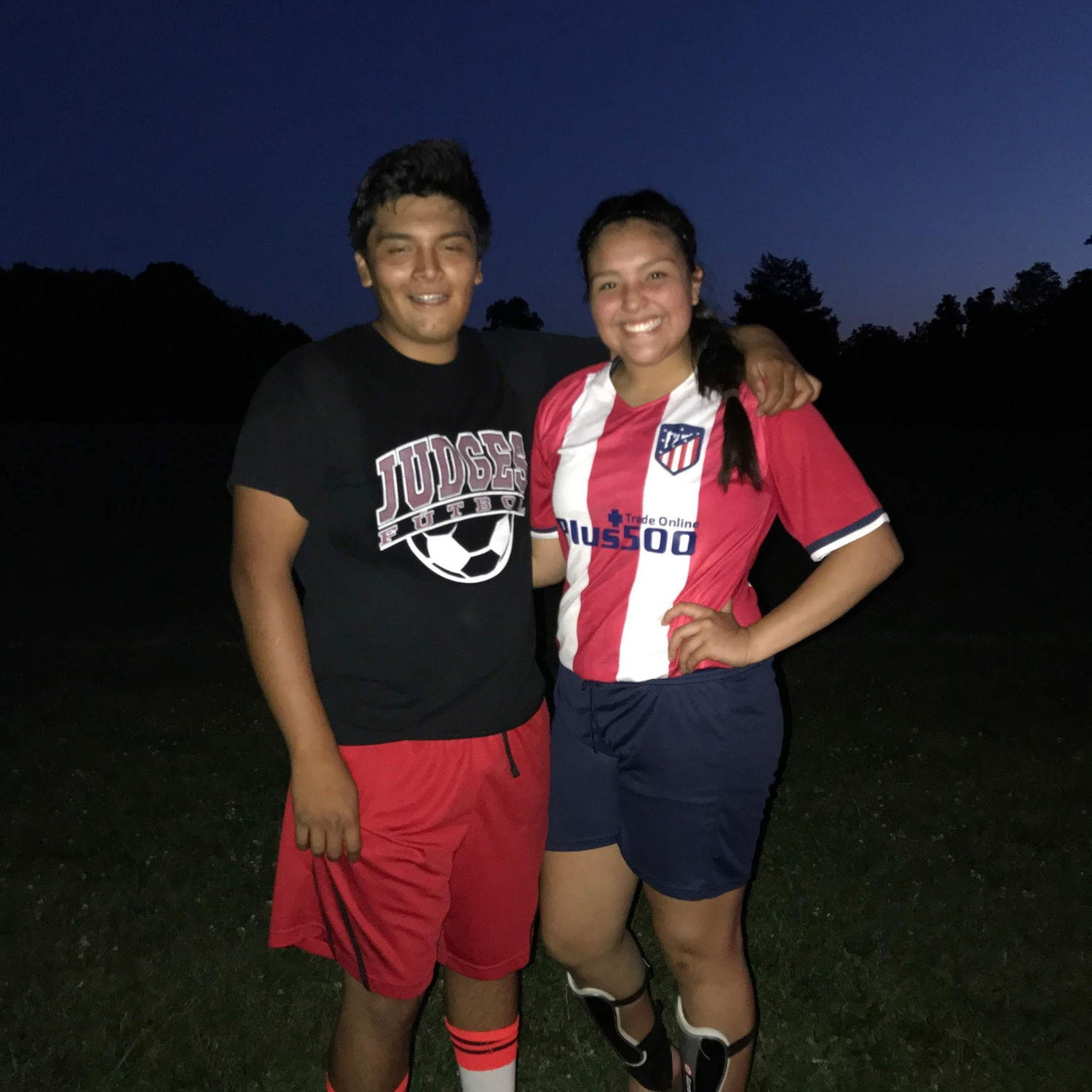2017: Our very first picture together