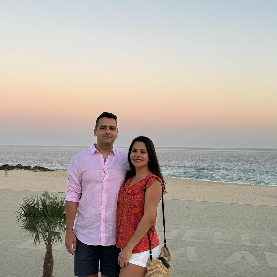 Enjoying a sunset in Los Cabos BCS