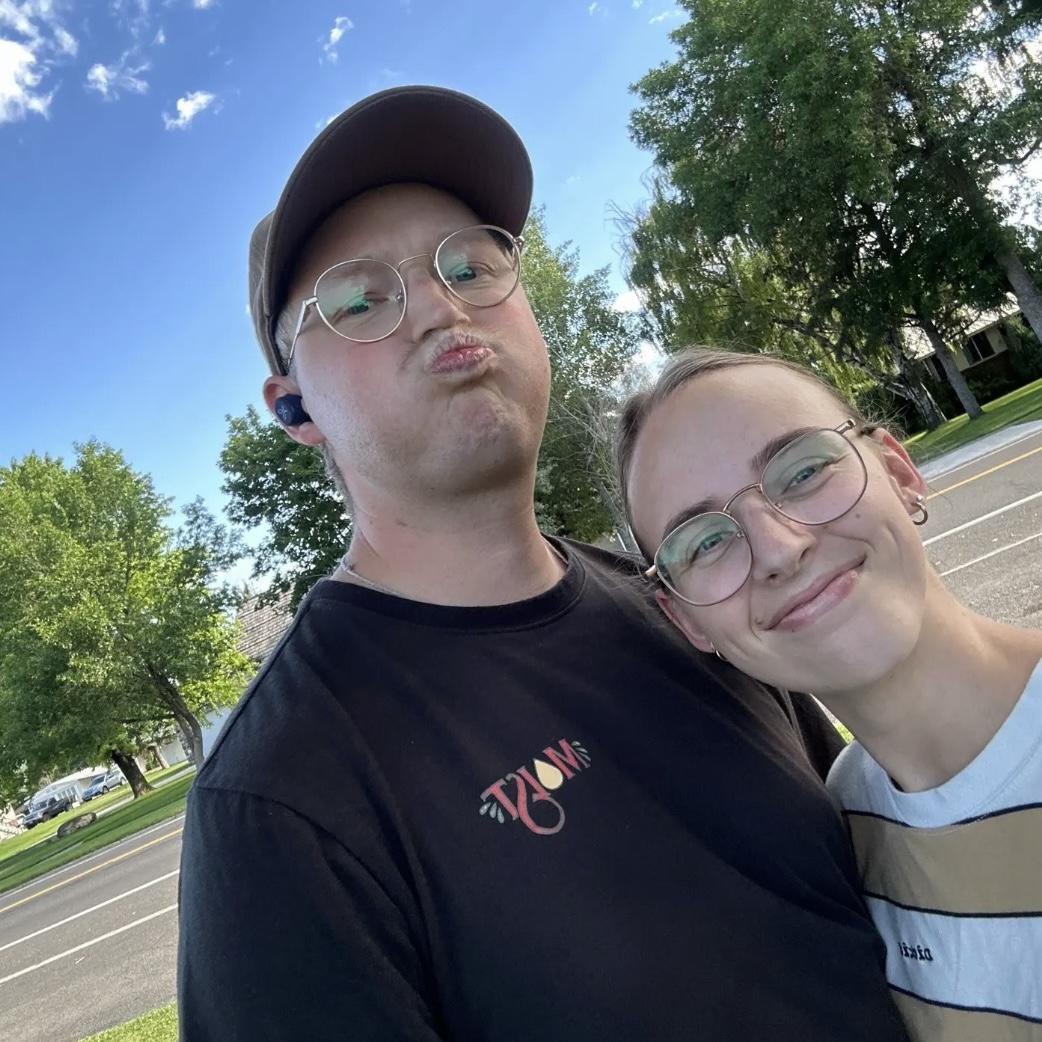 Belle and Sam in Rexburg!