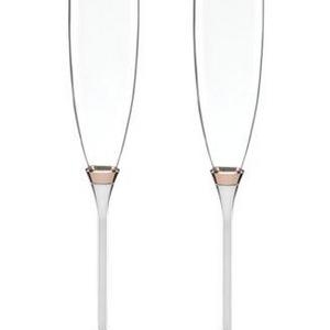 kate spade new york - Rosy Glow Toasting Flute Pair