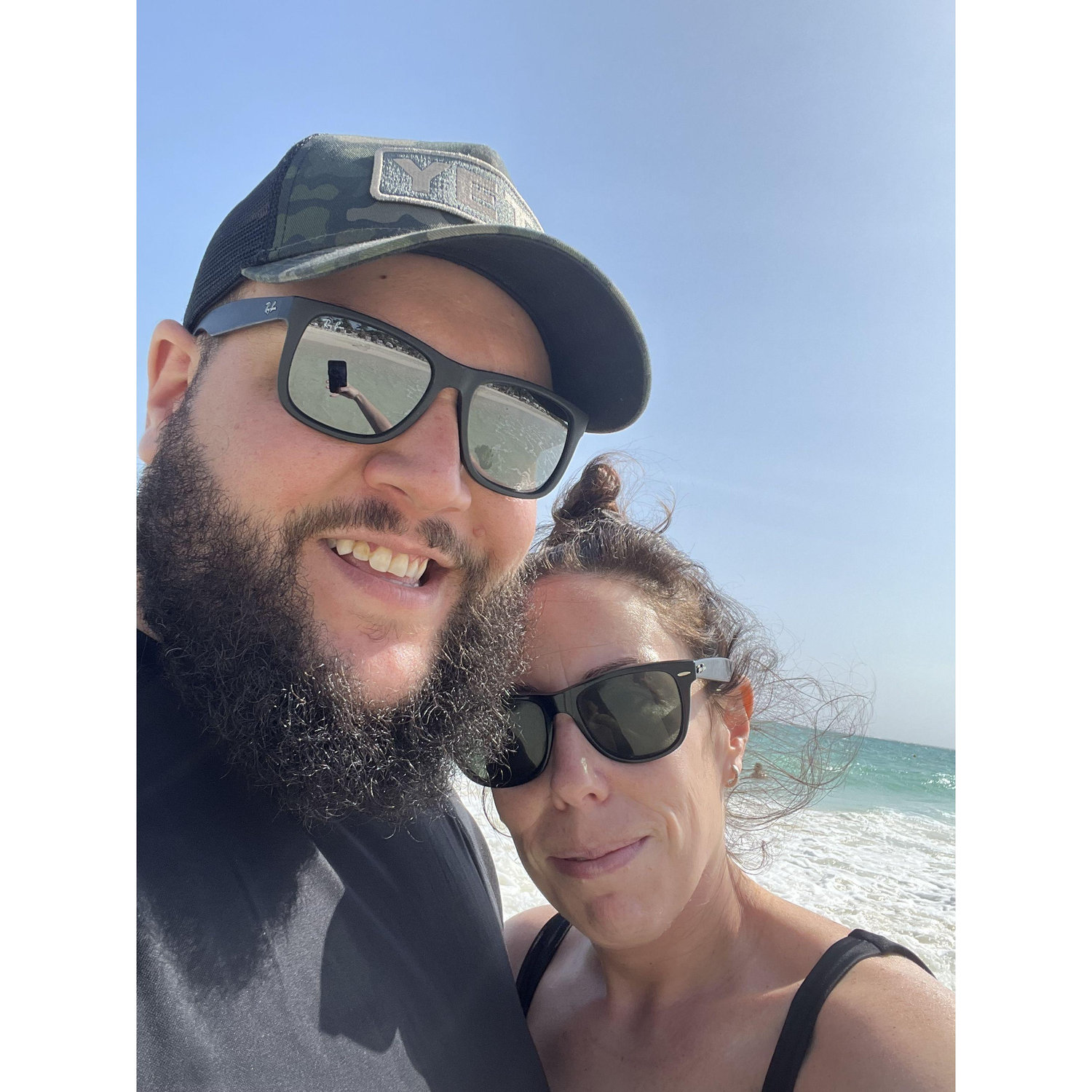 The first time Chris saw the ocean!