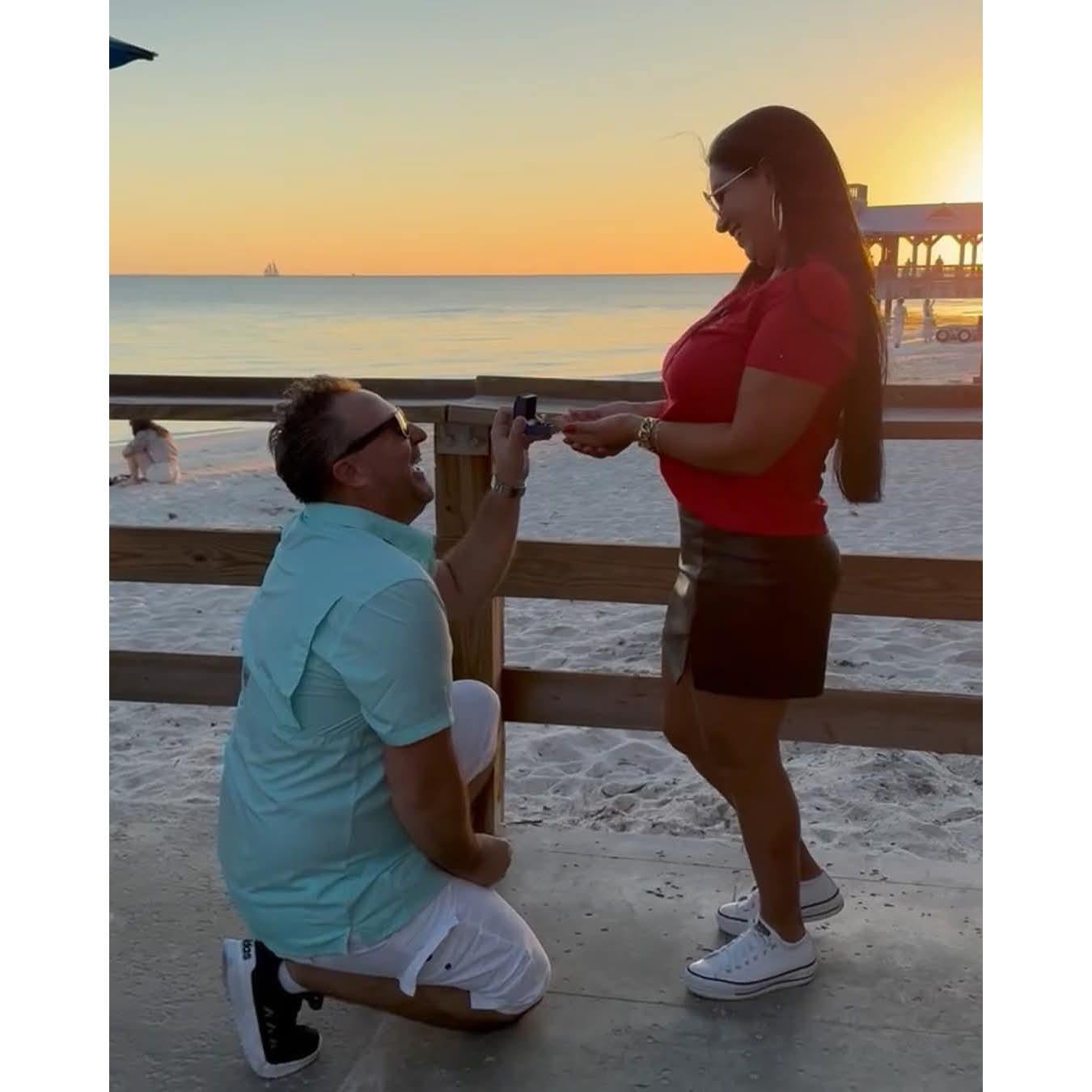 She said Yes!