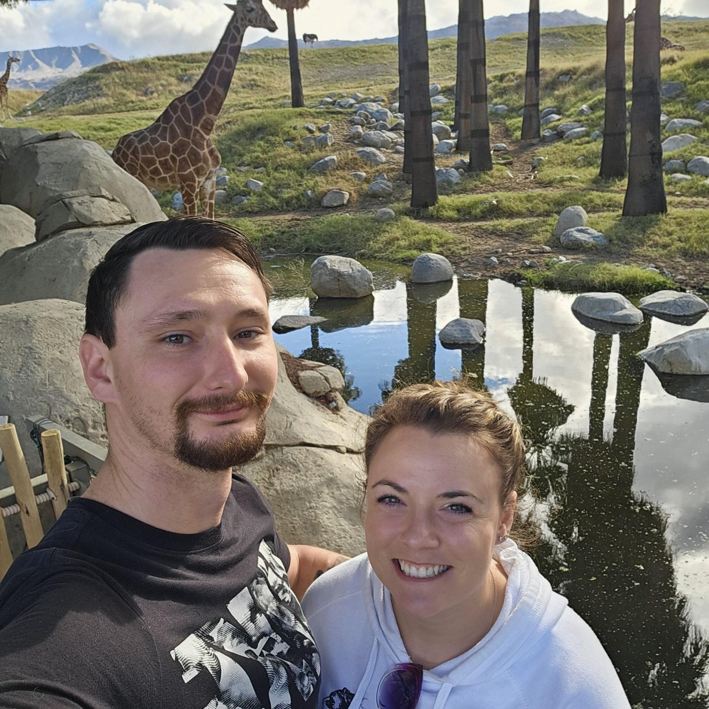 Zoo in Palm Springs! Nice weather there for new years!