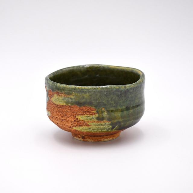 Oribe-Nagashi Matcha Bowl