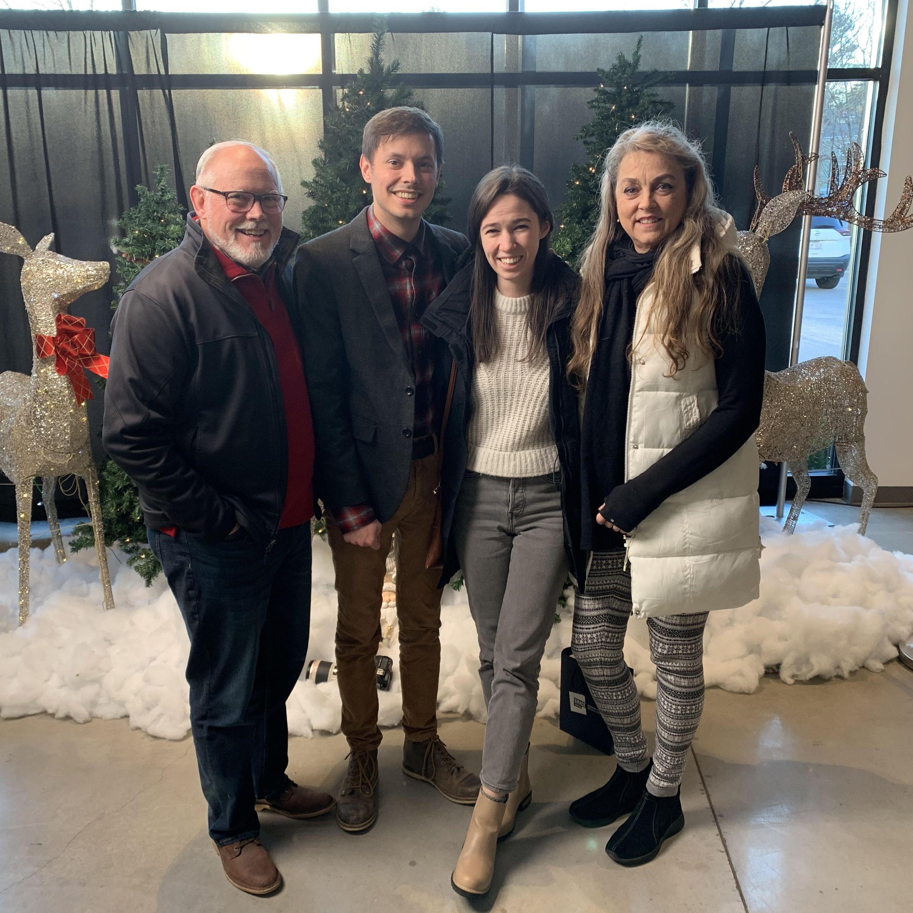 So grateful to attend the Christmas Eve service at Grace church with the Ferris family