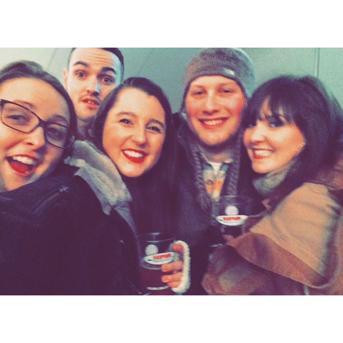 Fun times in Boston (with Bridesmaid Ellie Leaning, Groomsman Patrick Stevens and Maid of Honor Kellis Dunn!)