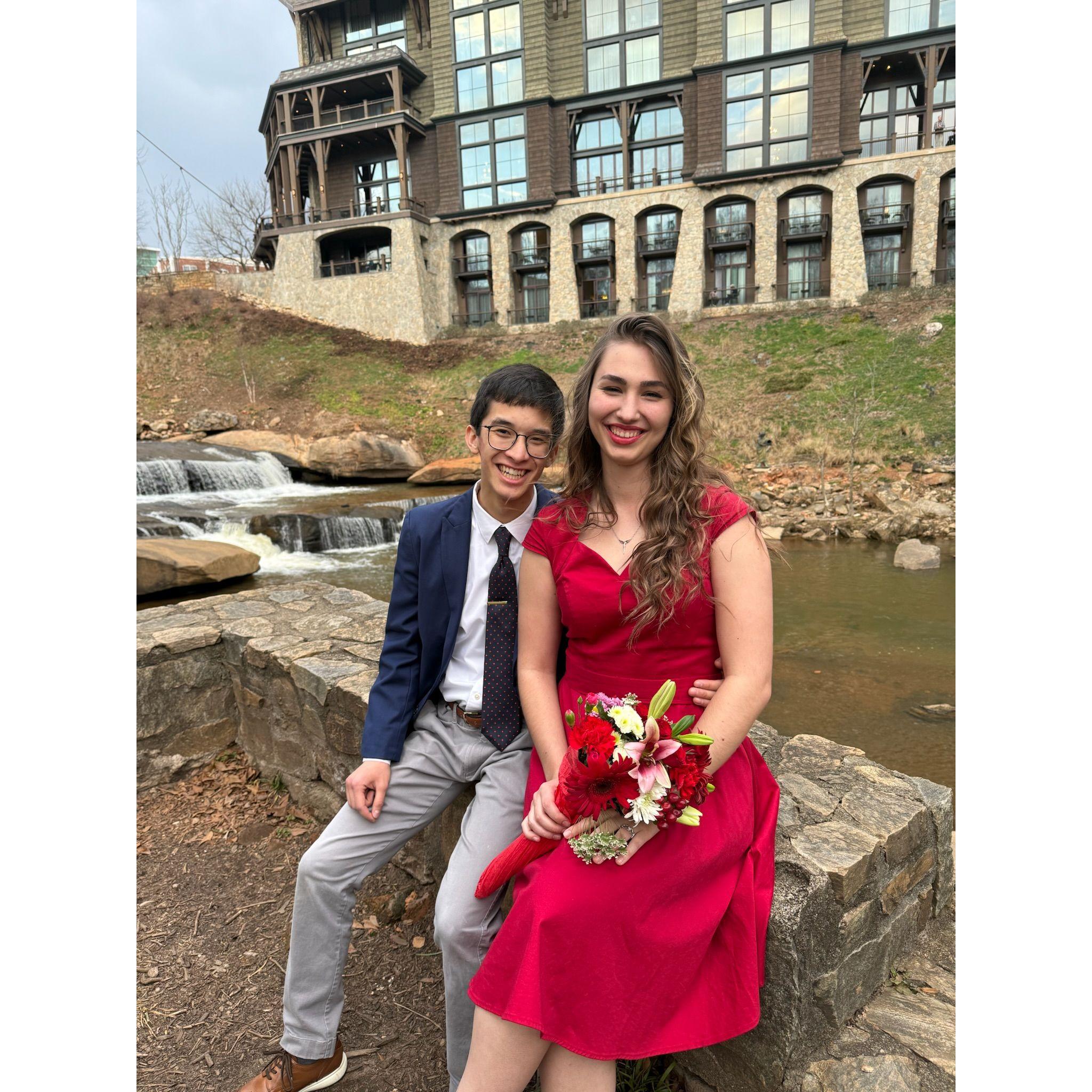 Post proposal pics