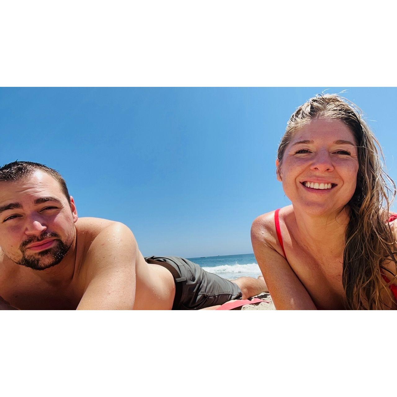 Our first vacation, just the two of us