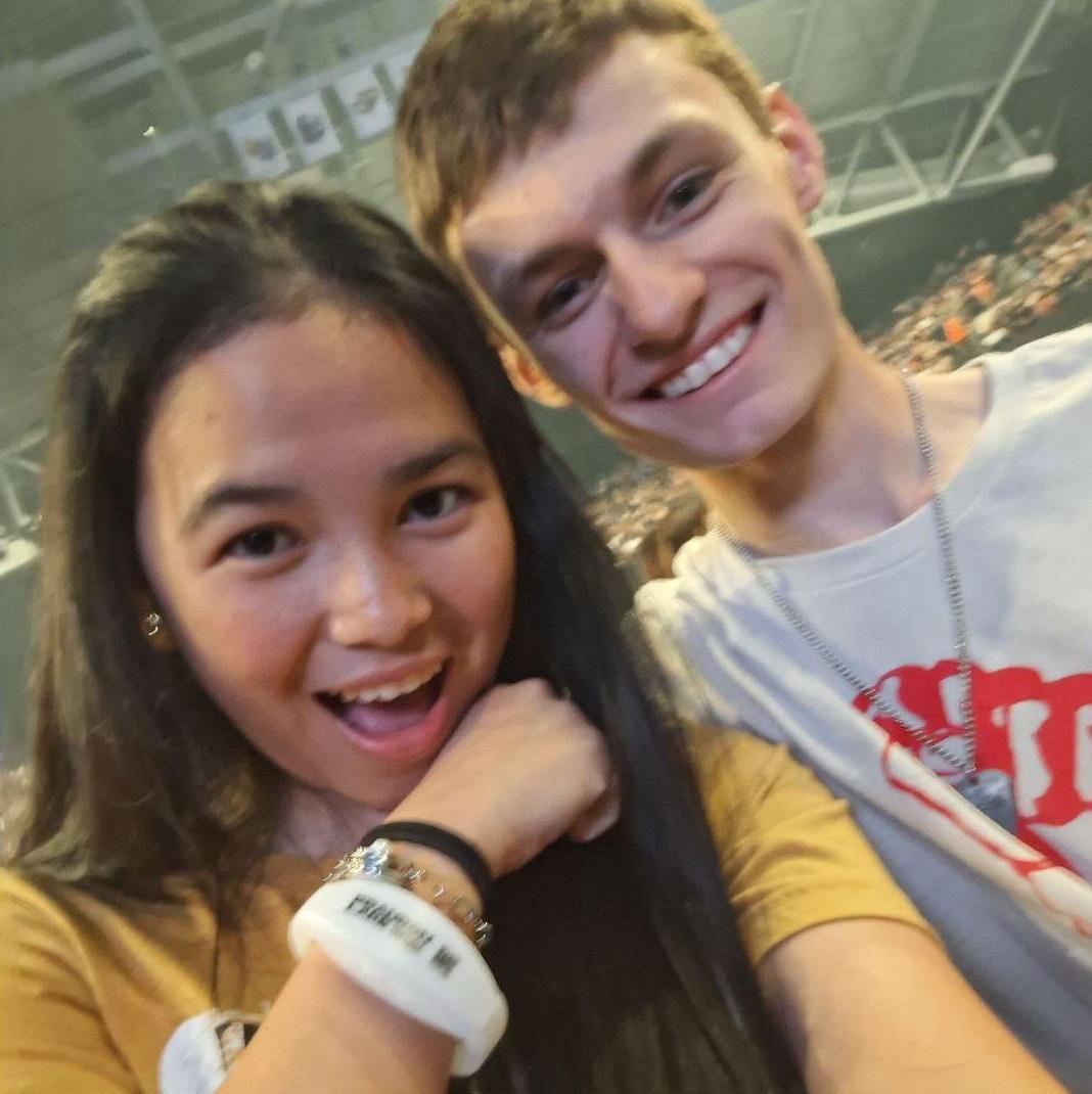 The bracelets were synchronized during praise and worship.