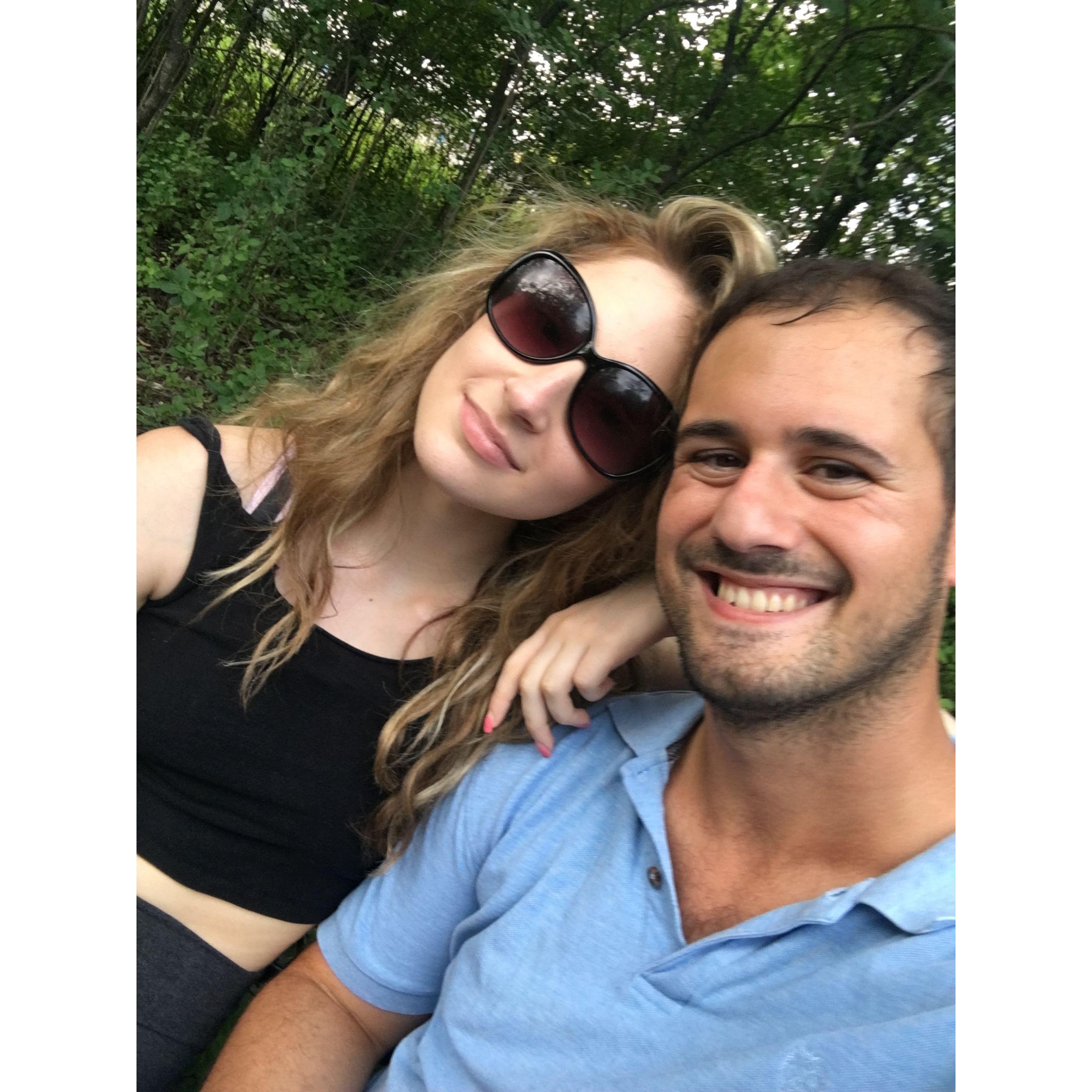 Ron and Dani's first date!