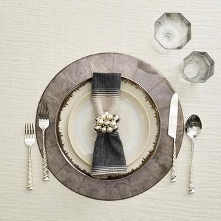 Round Capiz Placemat, Set of 4
