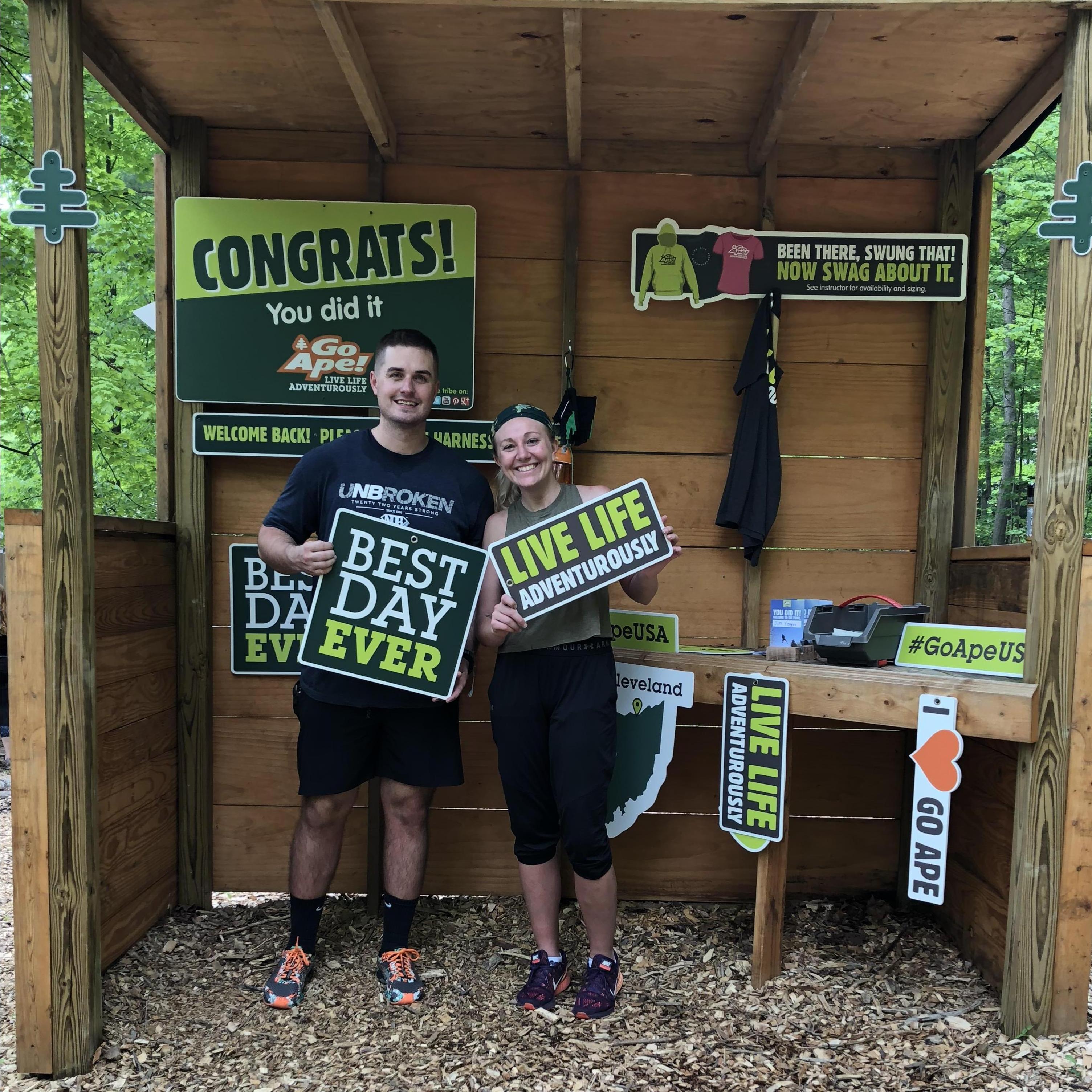 Go Ape, May 2018