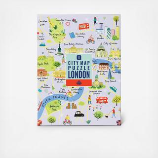 Map Puzzle- London, 250 Pieces