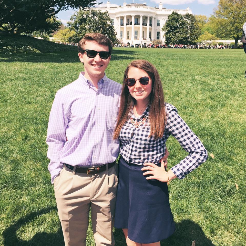 Their first trip to the White House together!