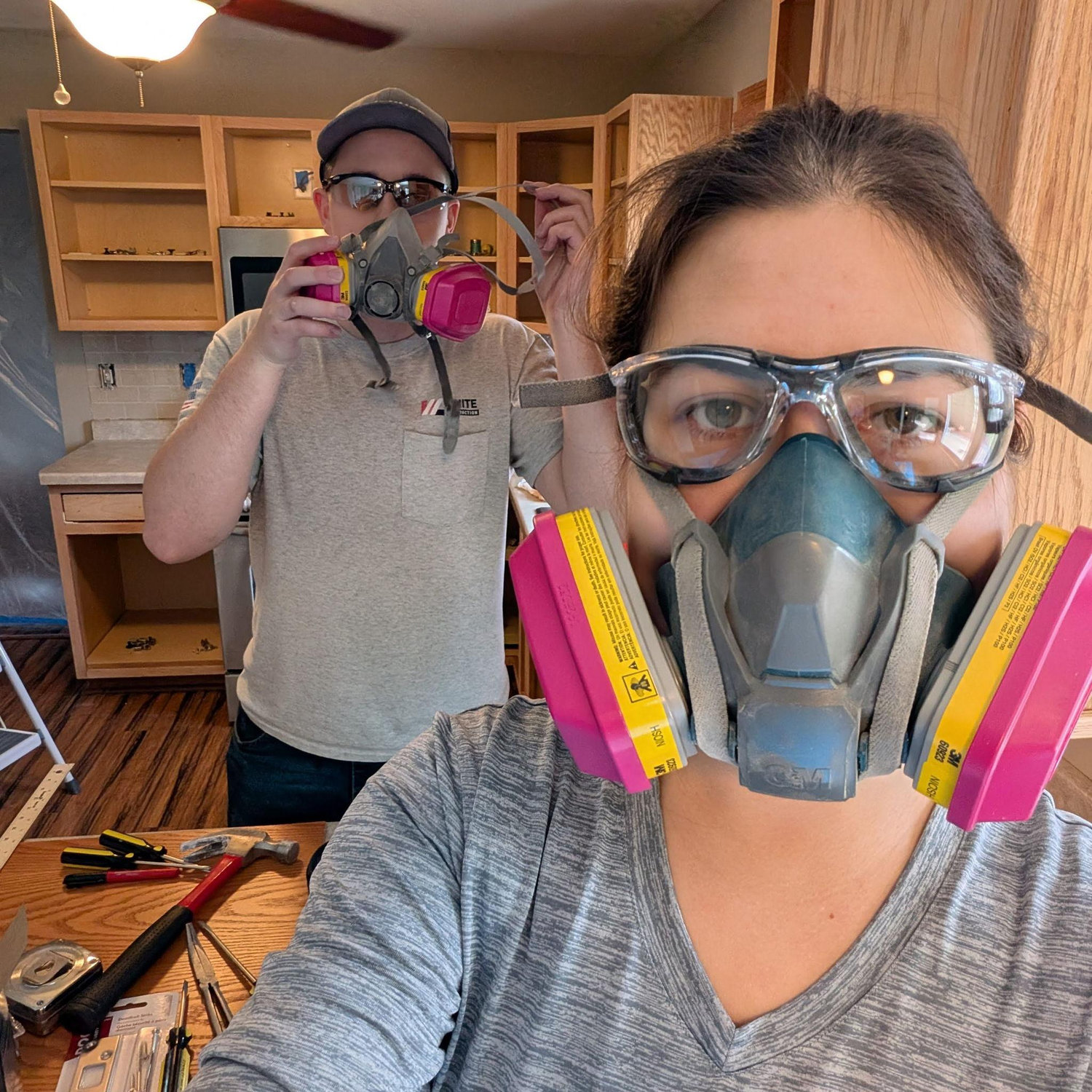 Renovating the kitchen